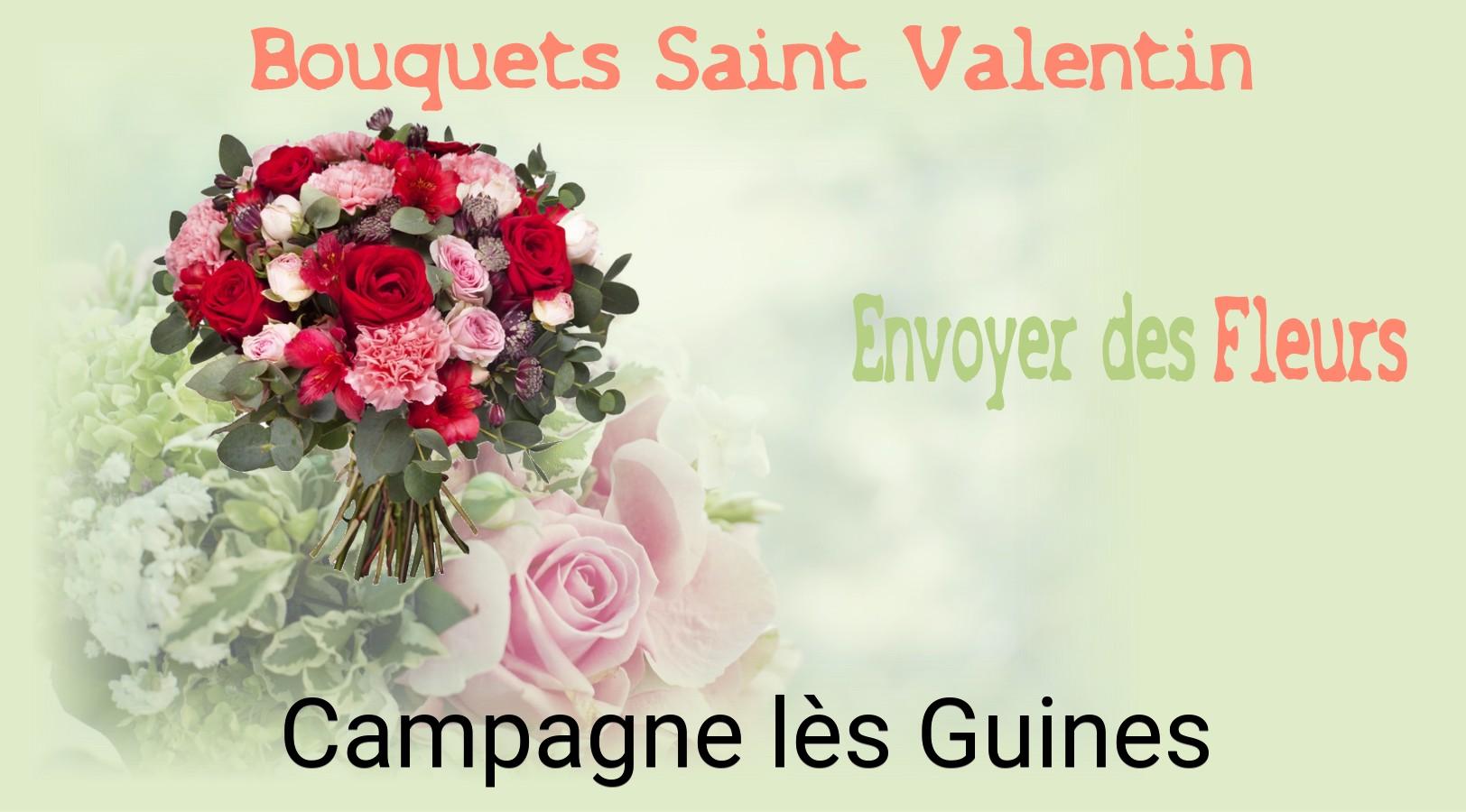 Roses de Saint-Valentin livrées à Campagne-lès-Guines